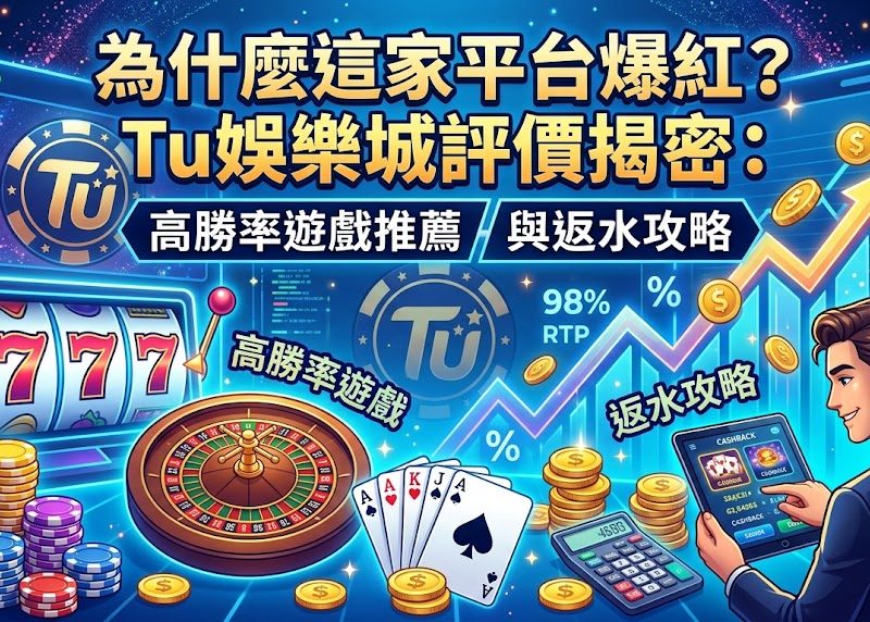 Tu 娛樂城能在競爭激烈的博弈市場中迅速爆紅，其核心關鍵在於極致的用戶體驗與高透明度的返水機制，讓資深玩家與新手都能感受到實質的回饋。該平台匯集了多款業界公認的高勝率遊戲，包含賠率優化的真人百家樂、具備多元連線機制的熱門老虎機，以及賠率深具競爭力的體育賽事投注，搭配專門為會員設計的返水攻略，能有效降低玩家的博弈成本並提升長期獲利空間。除了豐富的遊戲選擇，Tu 娛樂城在出金速度與帳戶安全上的穩定表現，也是其口碑載道的重要原因，透過不斷推陳出新的限時活動與高額紅利回饋，成功在玩家社群中建立起高信譽的品牌形象，成為當前許多玩家心目中的首選娛樂平台。