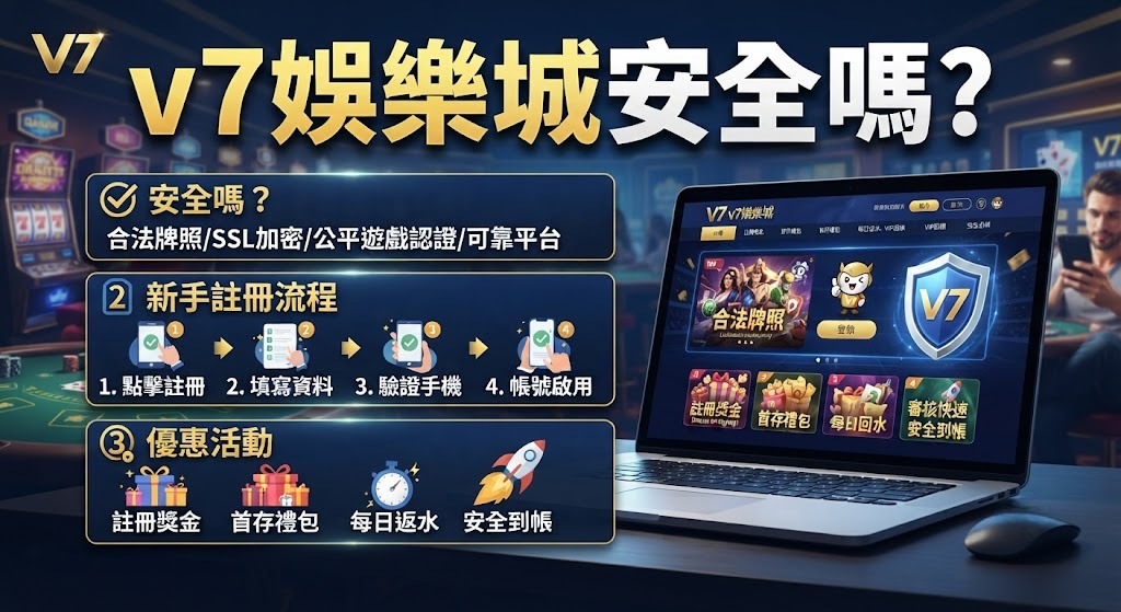 立即查看 v7 娛樂城真實評測，保障您的資金安全