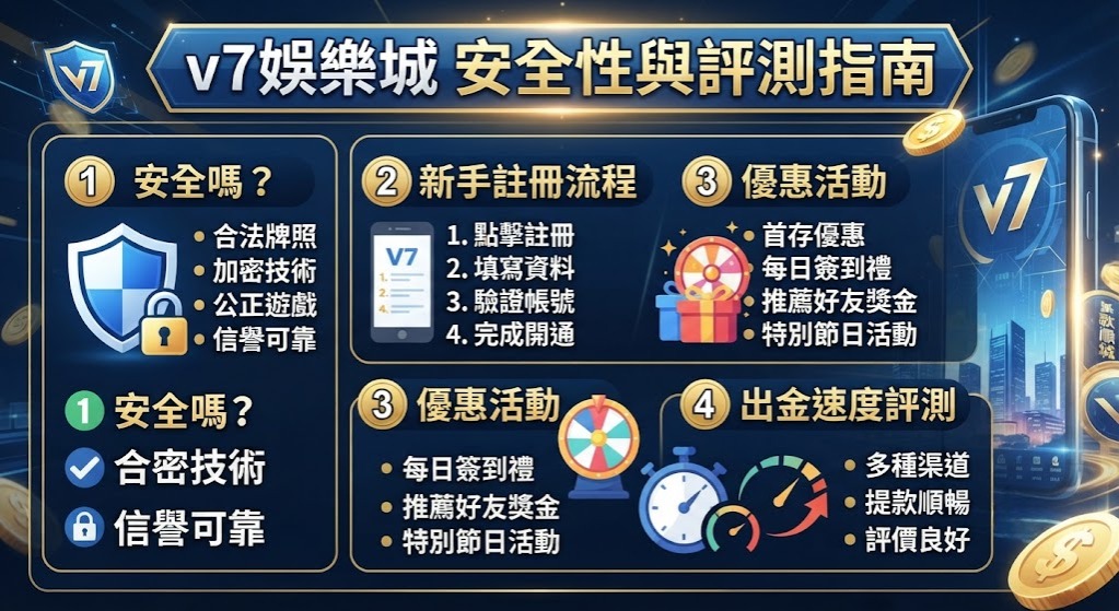 立即查看 v7 娛樂城真實評測，保障您的資金安全